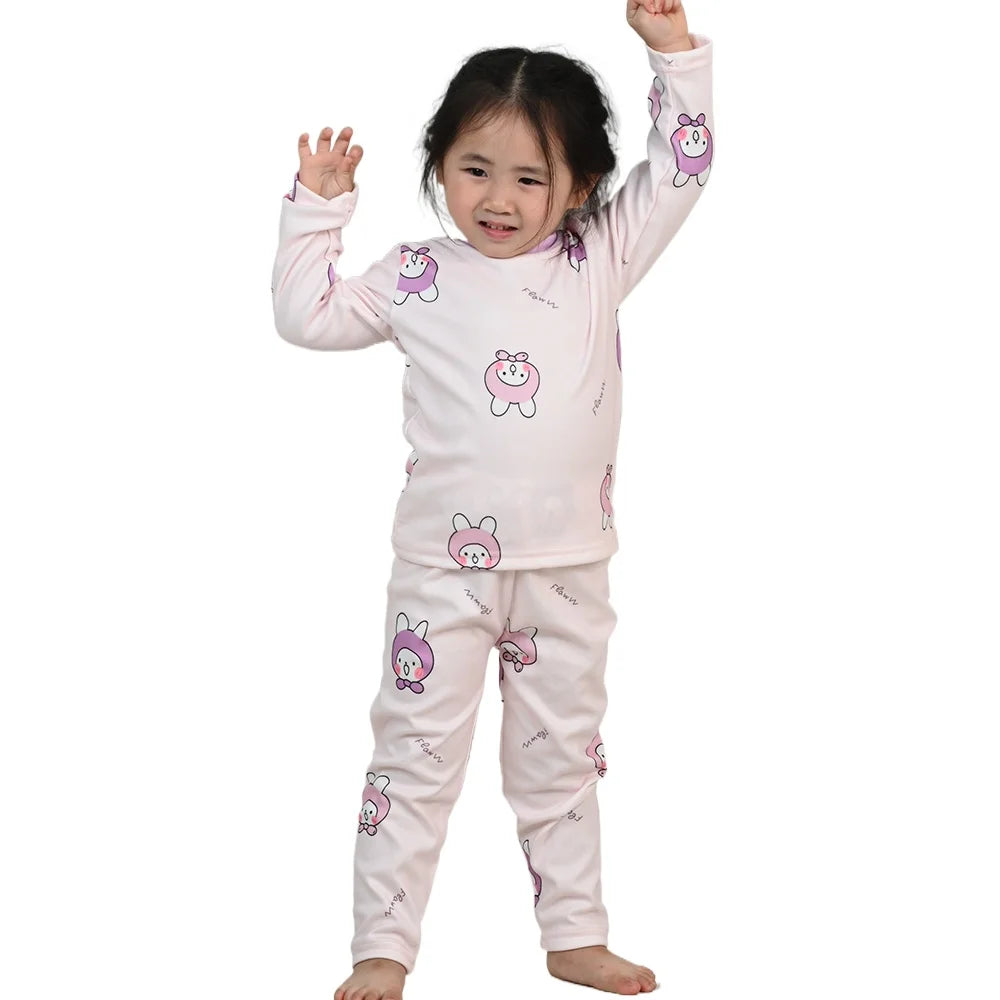 Children Cotton Pyjama 2Pcs Set