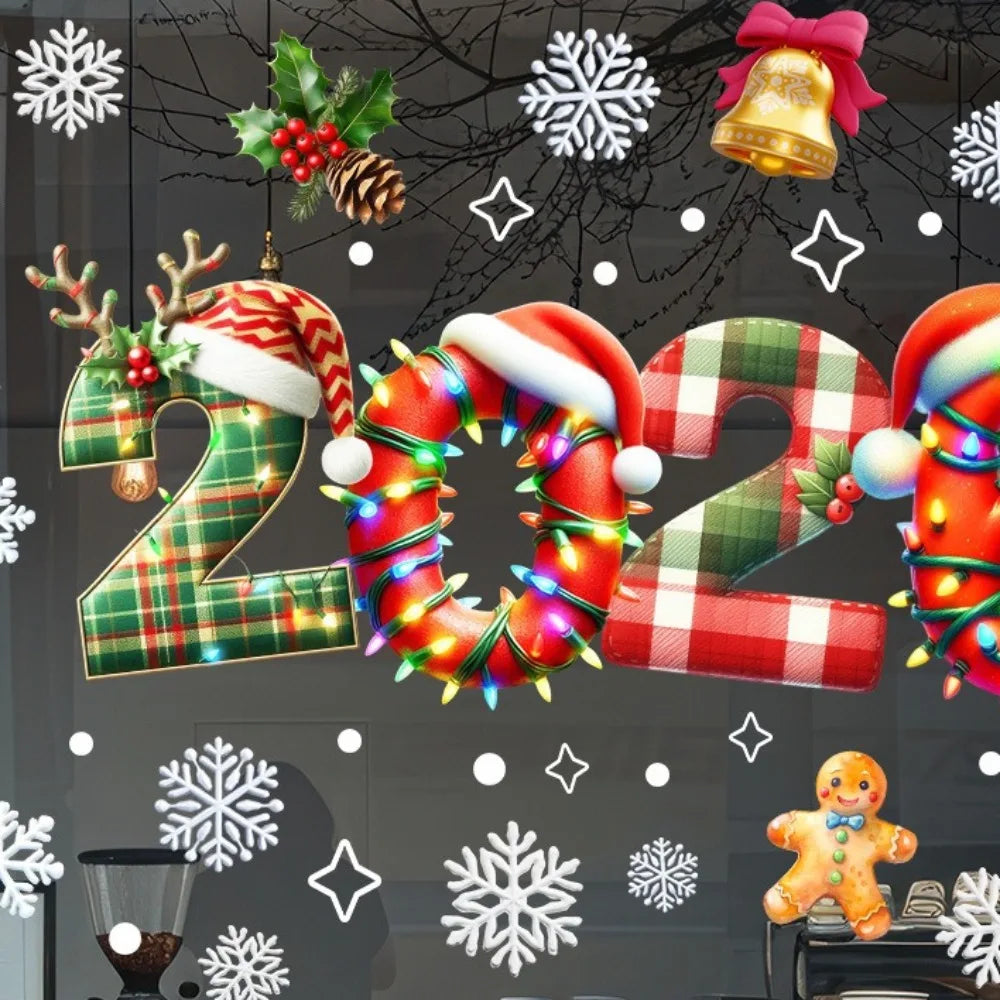 Christmas Window Stickers | Christmas Wall Sticker