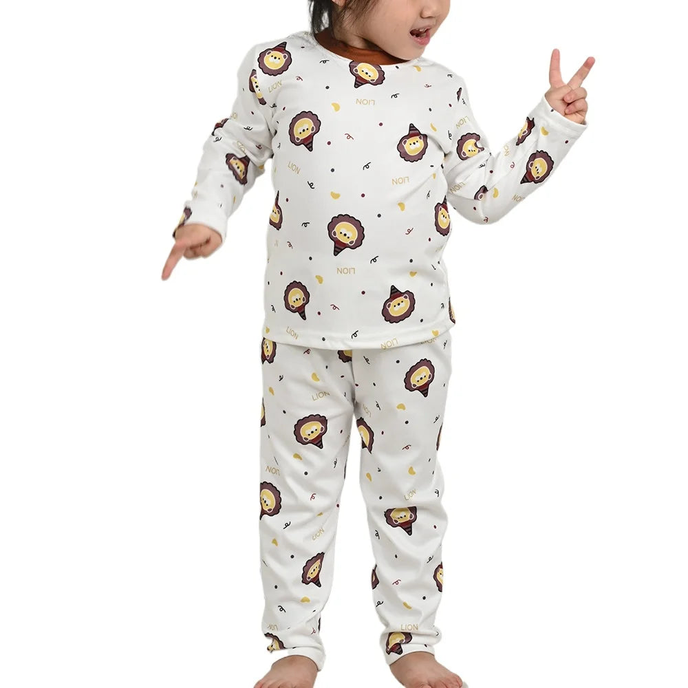 Children Cotton Pyjama 2Pcs Set