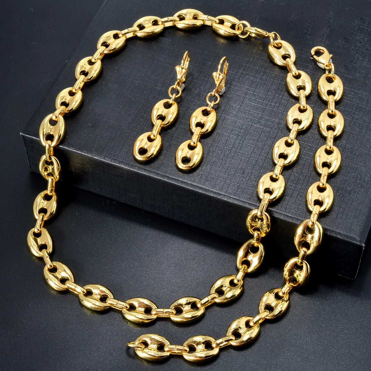 18K Gold Jewellery Set