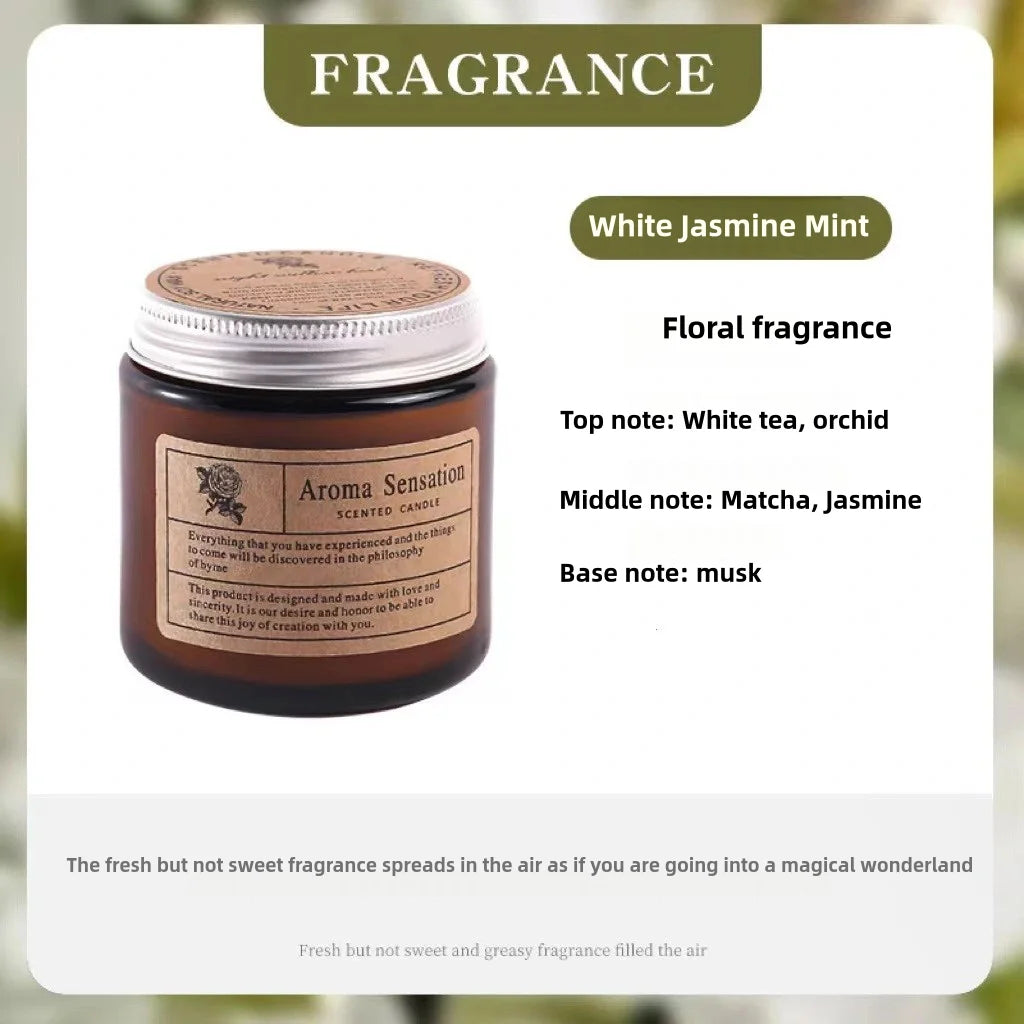 Scented Candles | Smokeless Soy Candle | Essential Oil Aromatic Candle