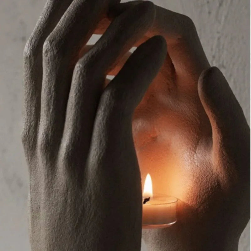 Hands Candle Holder