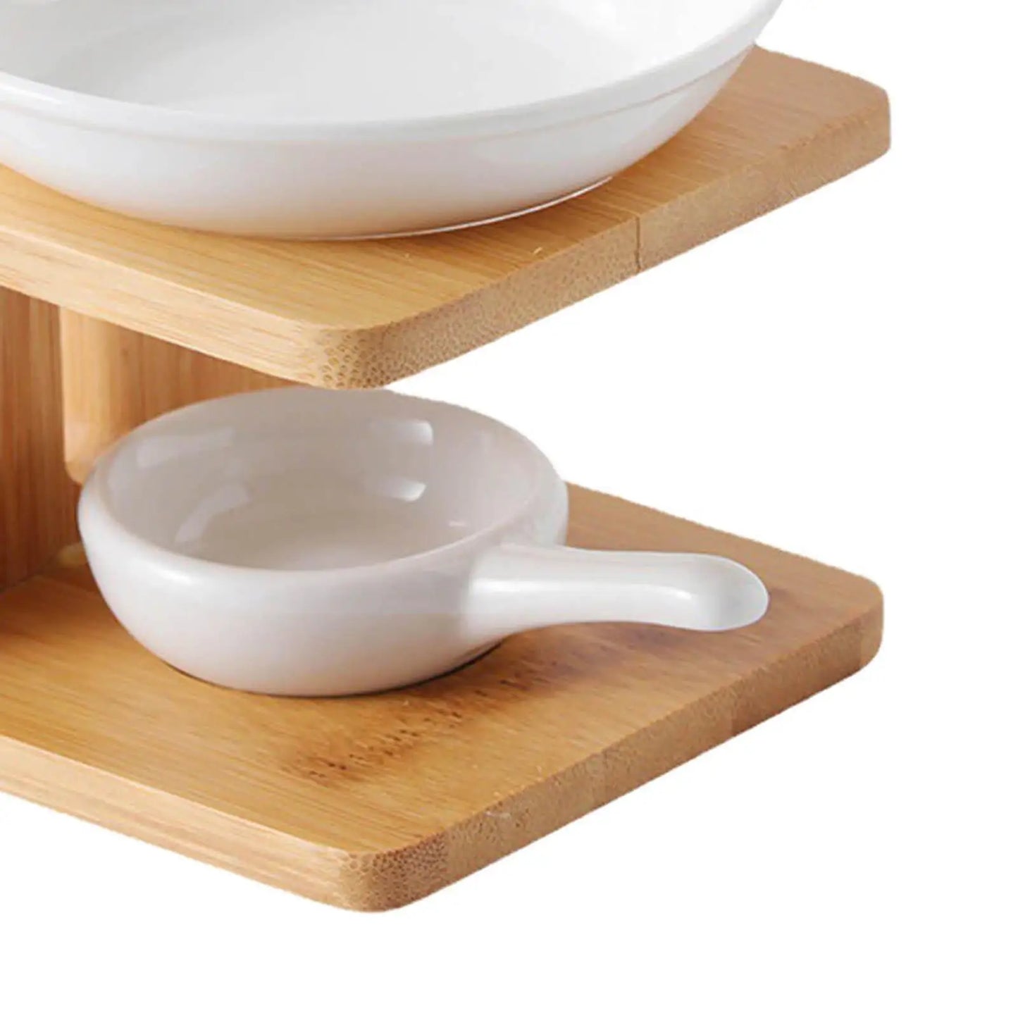 Ceramic Essential Oil Burner with Candle Holder