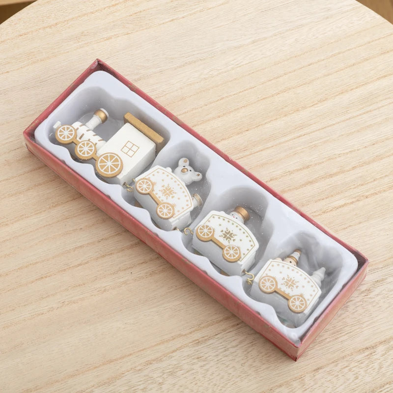 Christmas Wooden Train