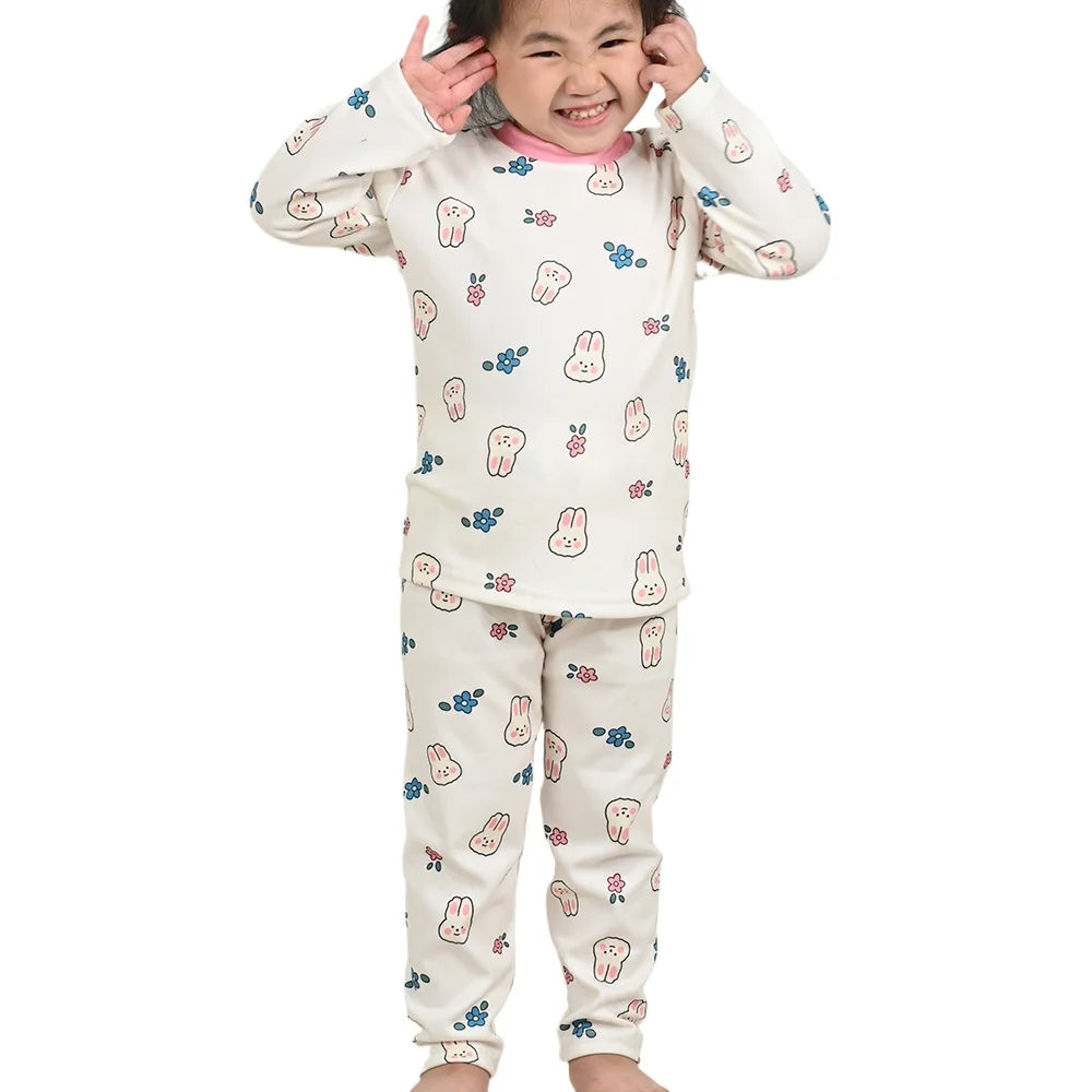 Children Cotton Pyjama 2Pcs Set