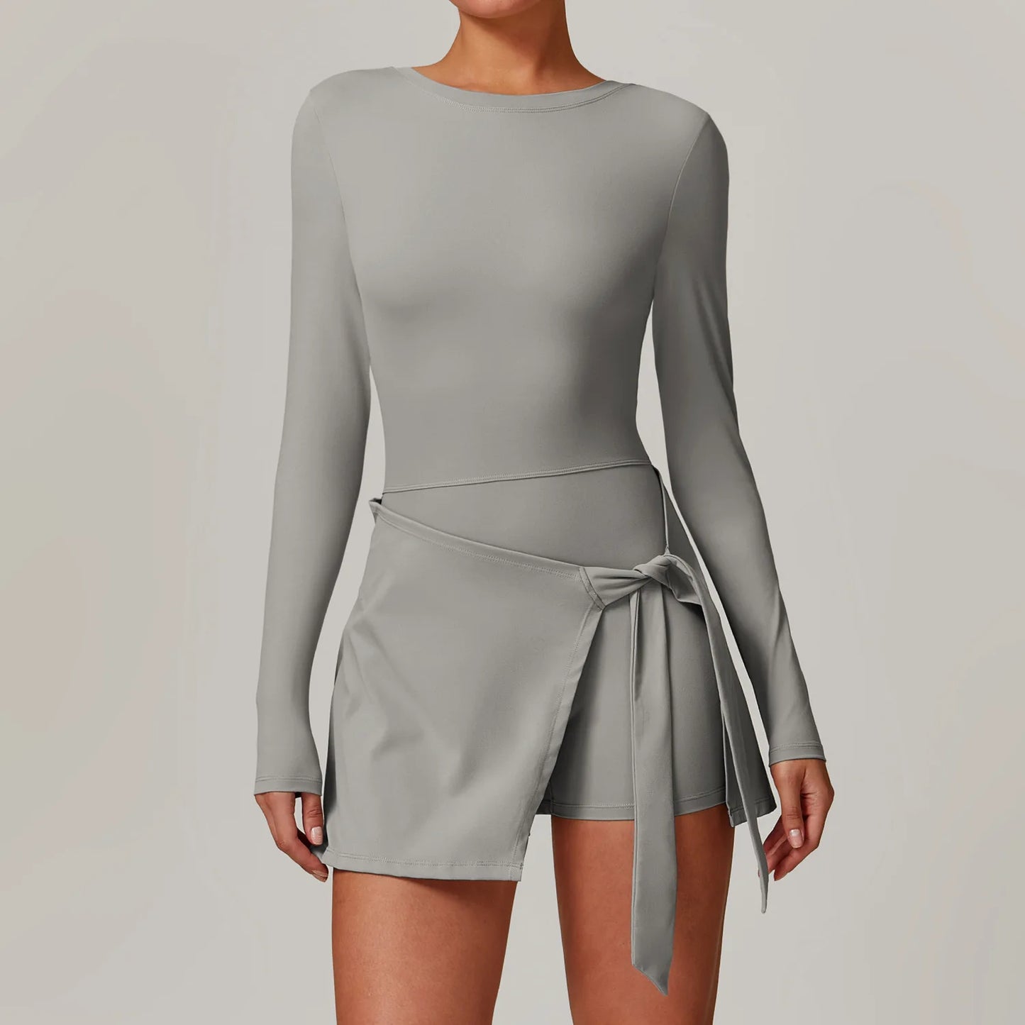 Sports Jumpsuit Long Sleeved