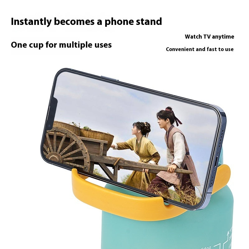 Three-piece Gradient Plastic Cup Outdoor Sports