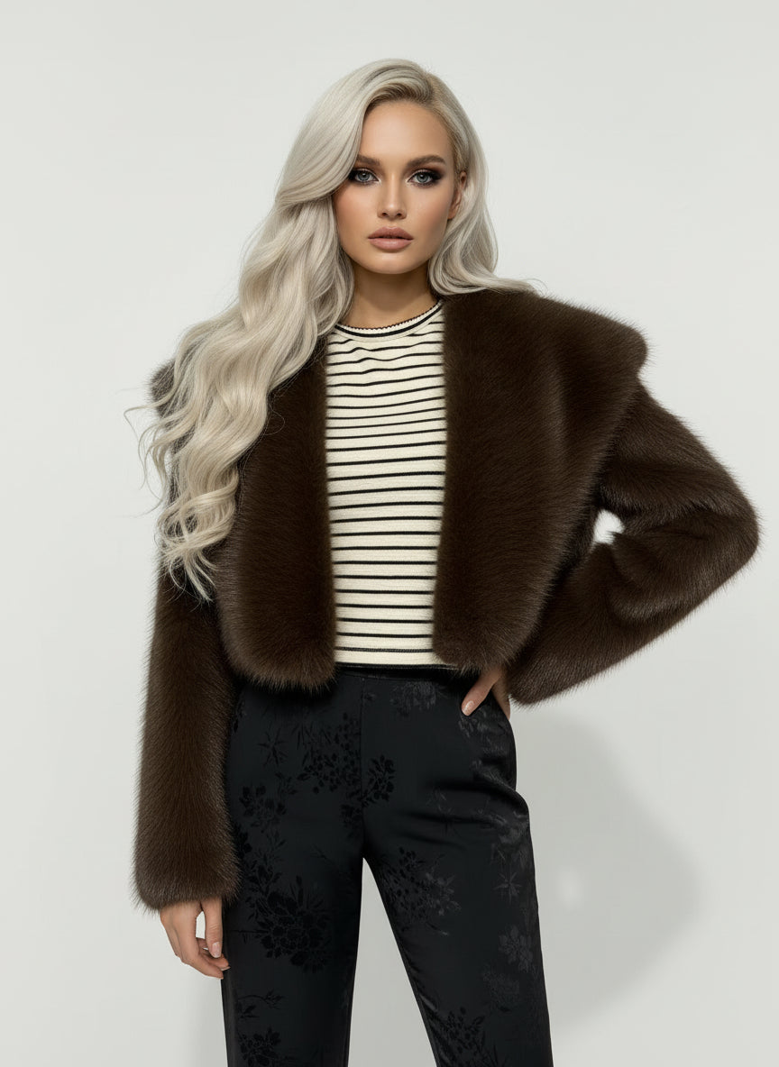 Fur Coat Women's Long Sleeve