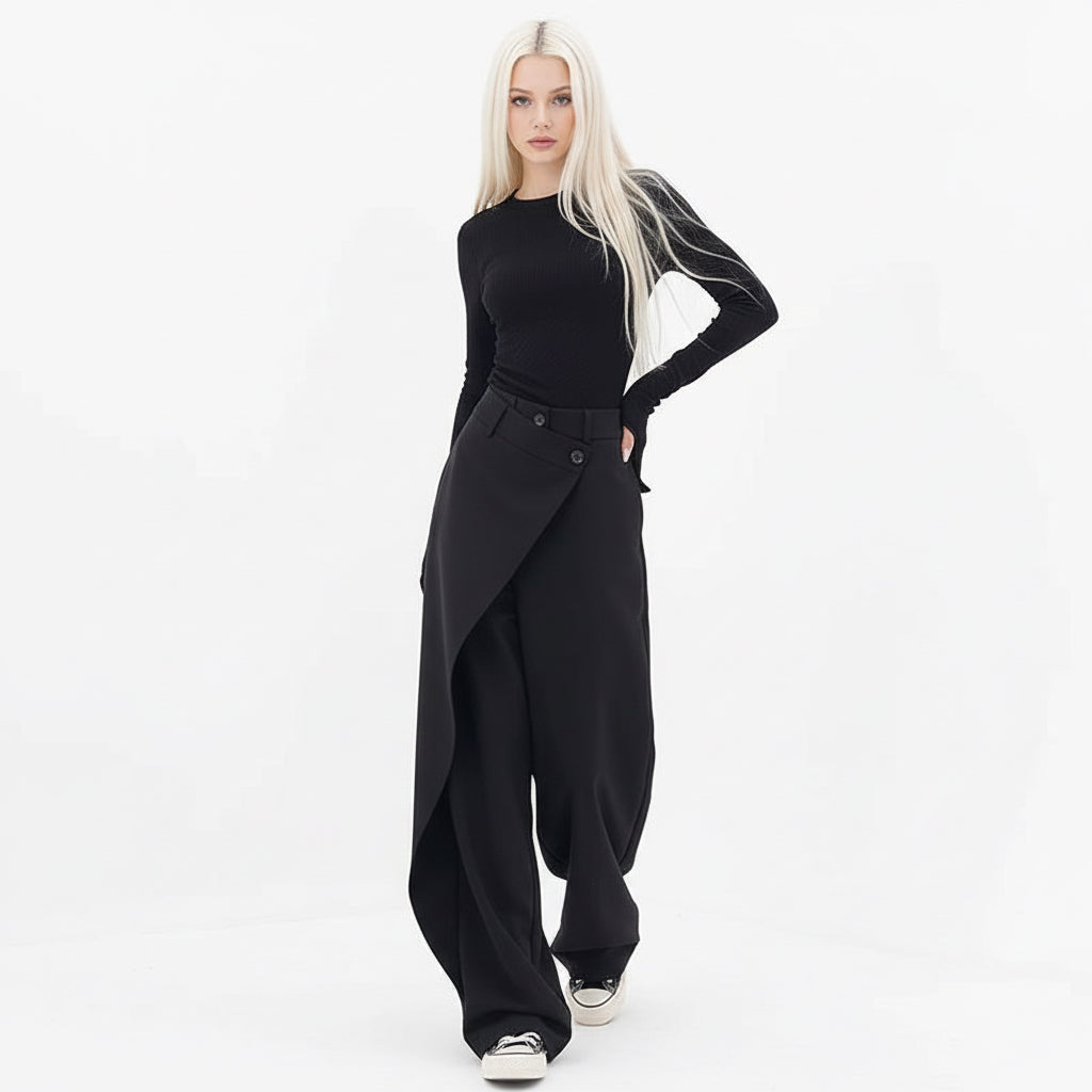 Wide-leg Pants