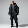 Hooded Down Jacket | Wide Bread Coat