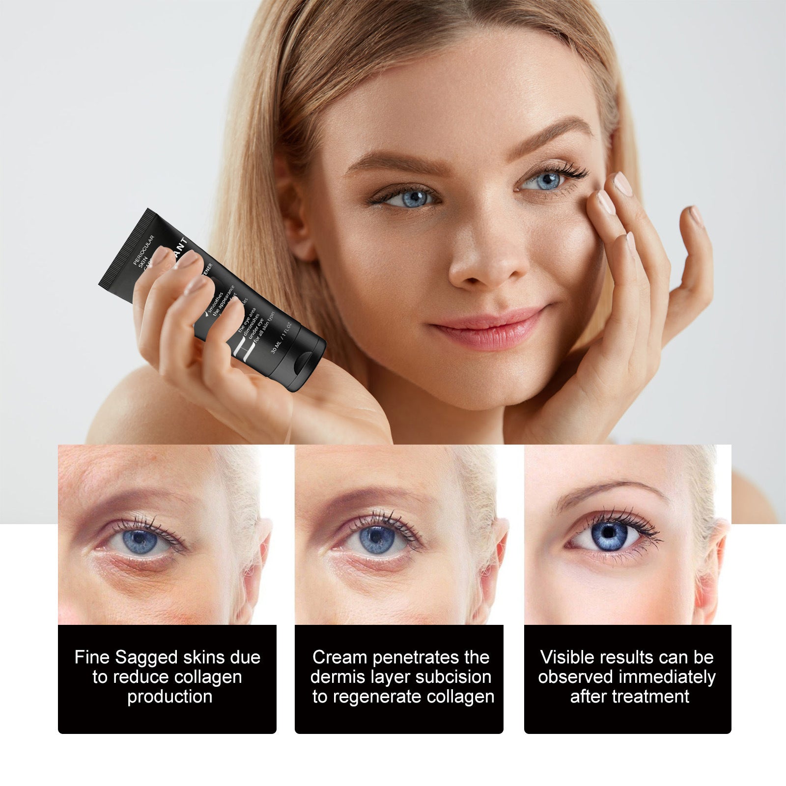 Hoygi Eye Bag Tightening Cream Fading Wrinkle