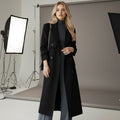 Women's Spring And Autumn High-grade Long Trench Coat
