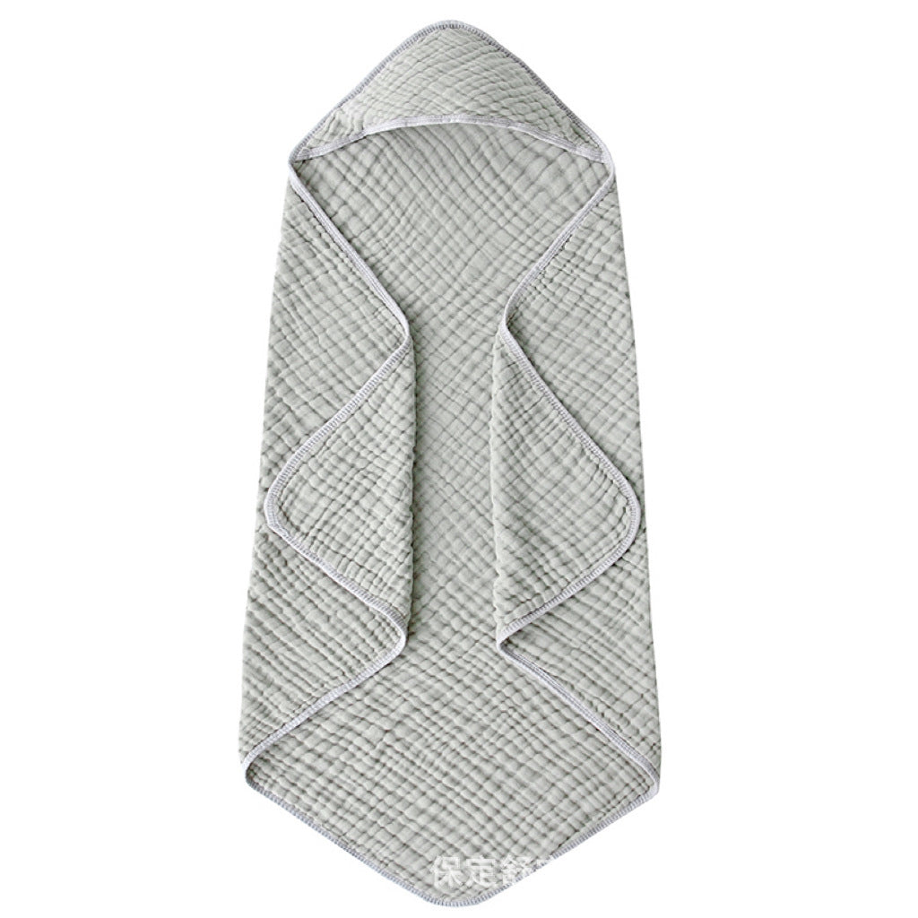 Hooded Baby Towels For Newborn Muslin Cotton Baby Bath Towel With Hood For Babies, Infant, Toddler And Kids, Large 90x90cm, Soft And Absorbent Newborn Essential