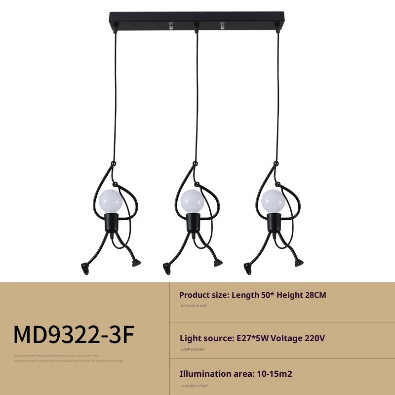 Decoration Small Iron Chandelier