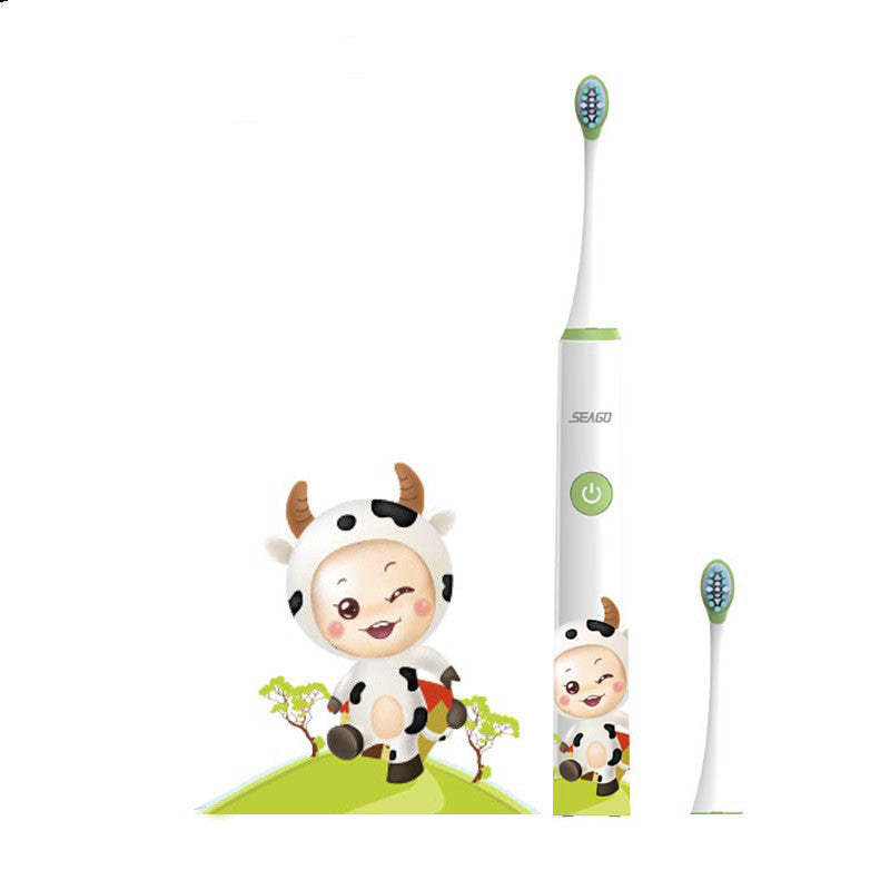 Waterproof Kids Baby Soft Hair Student Automatic Toothbrush