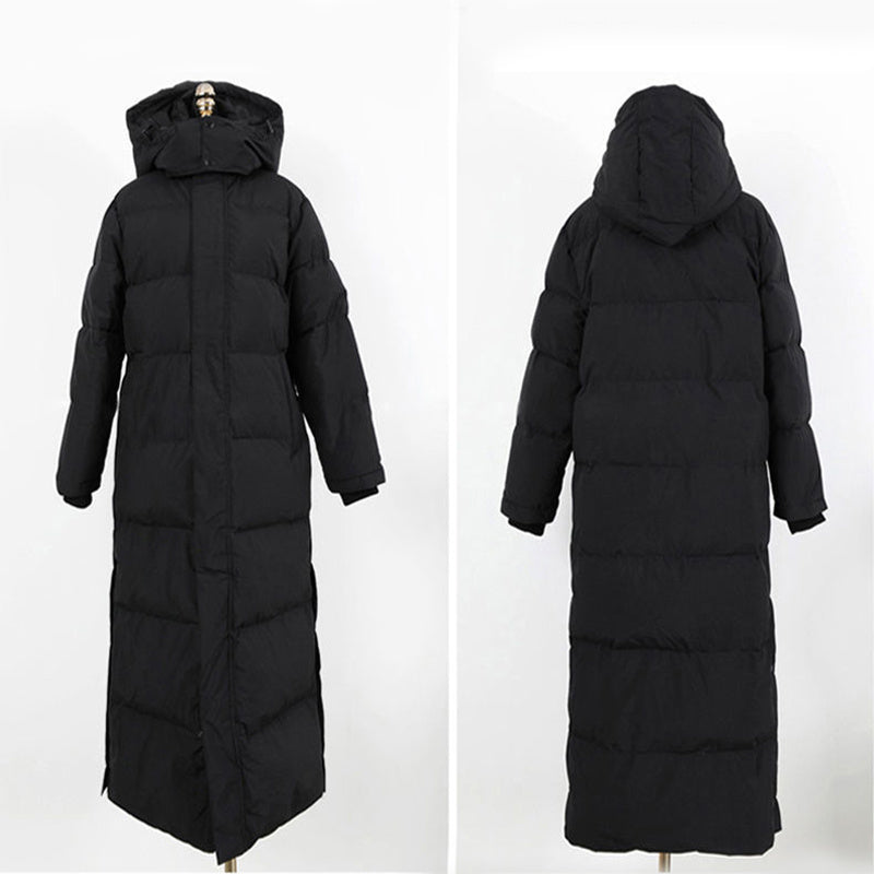 Warm Hooded Thickened Winter Long Coat