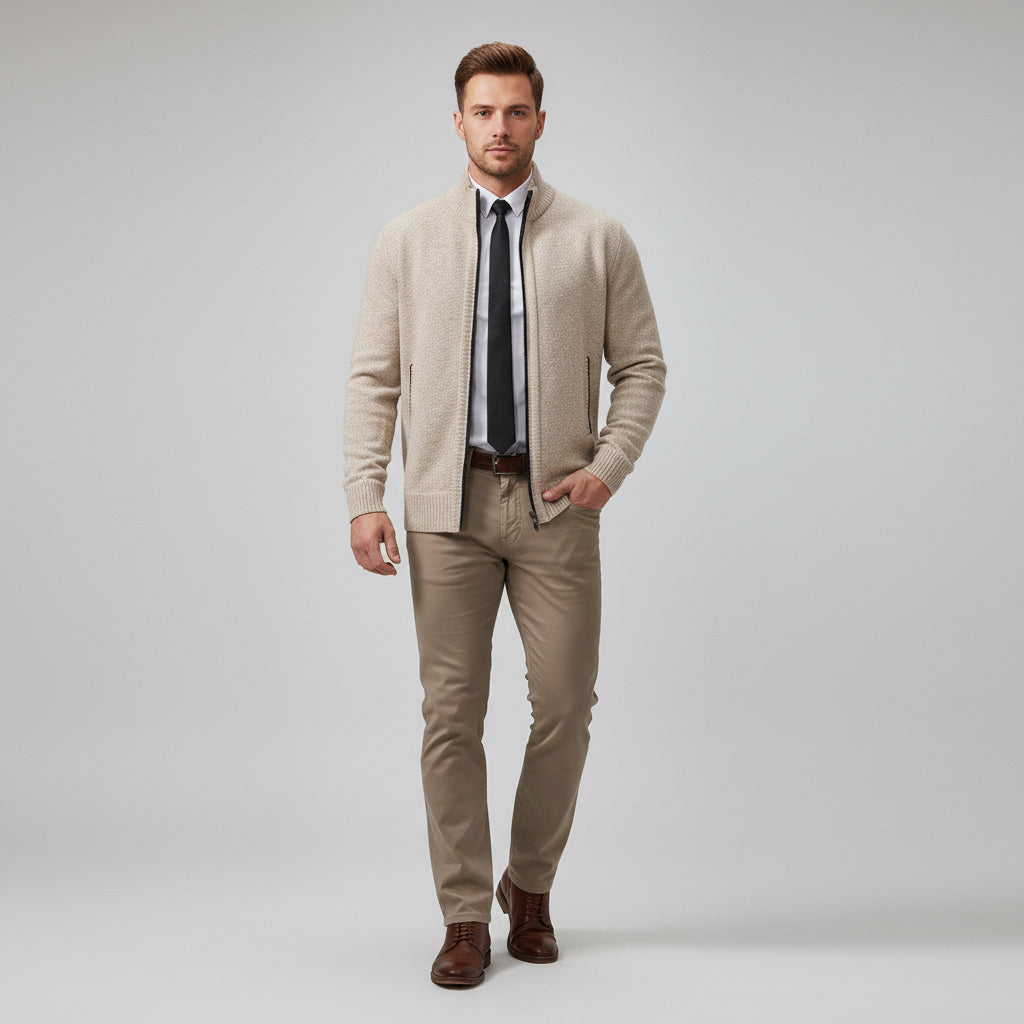 Solid Cardigan Sweaters Coat