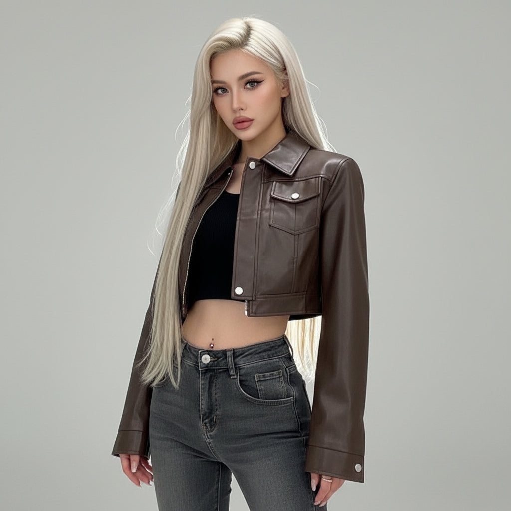 Leather Coat