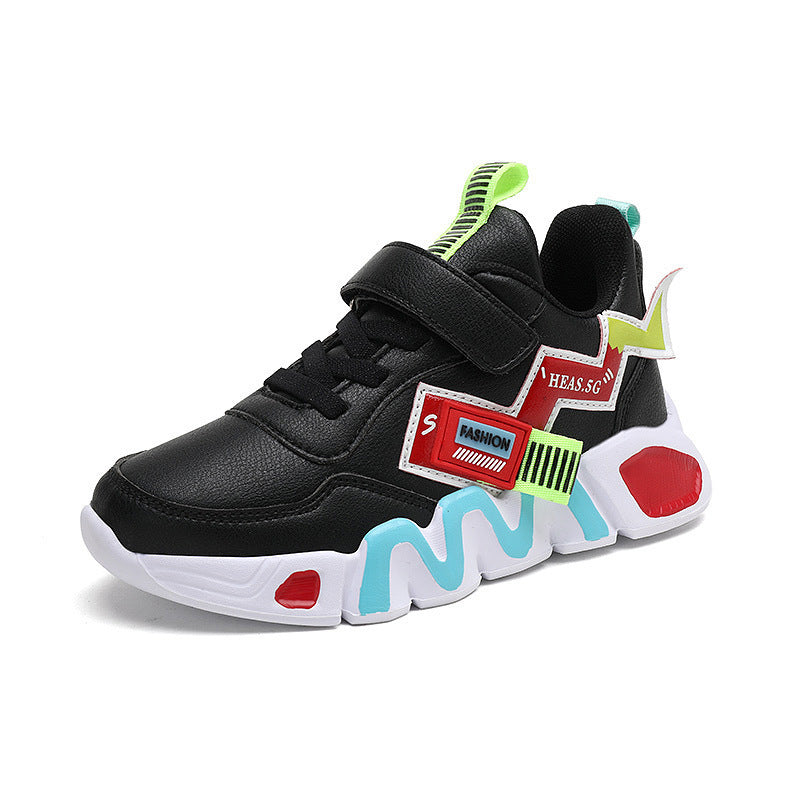 Children's Soft-soled Sneakers For Middle School Kids And Boys