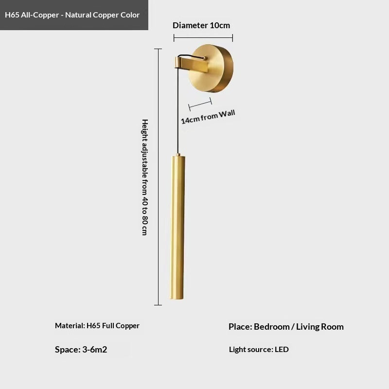 Minimalist Pendant Wall Lamp