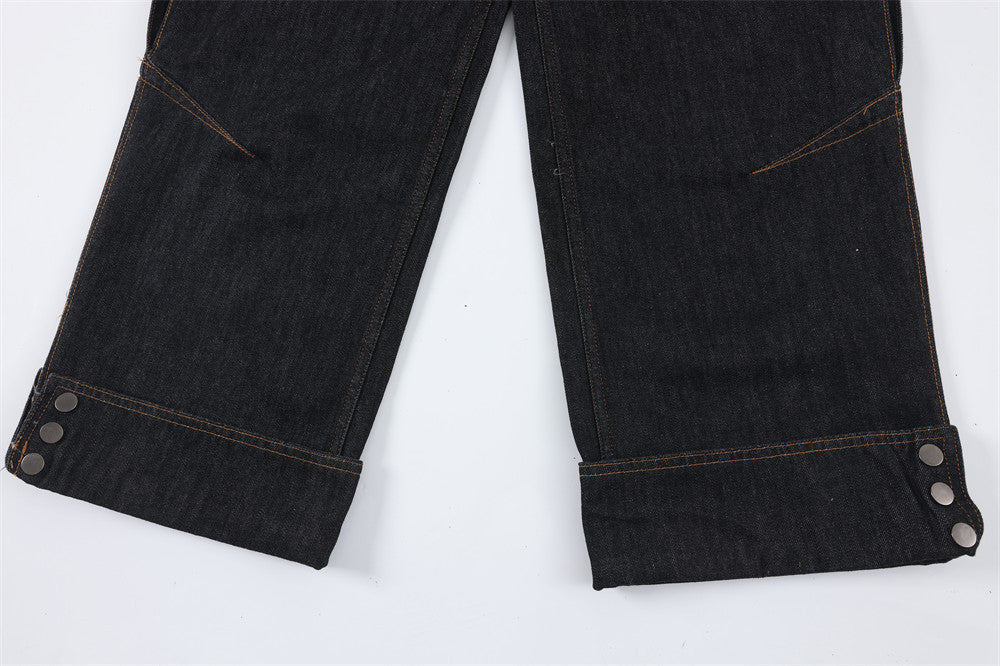 Fashion Personalized Work Clothes Denim Trousers Men