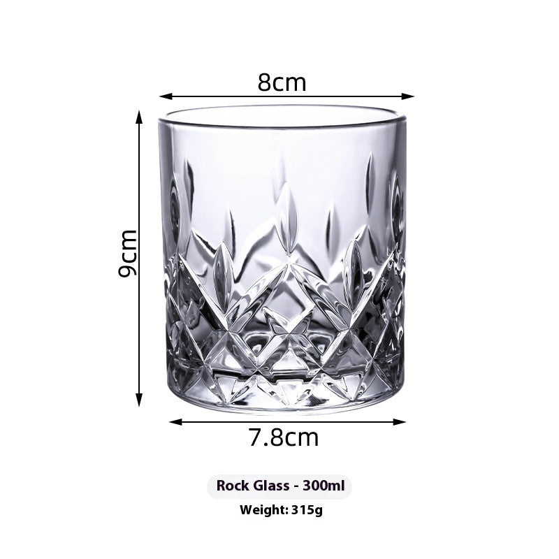 Tipsy Atmosphere High-end Household Glass Whiskey Shot Glass