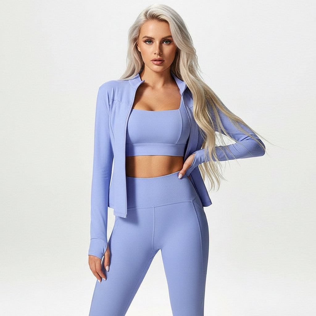 Three-piece Fitness Wear