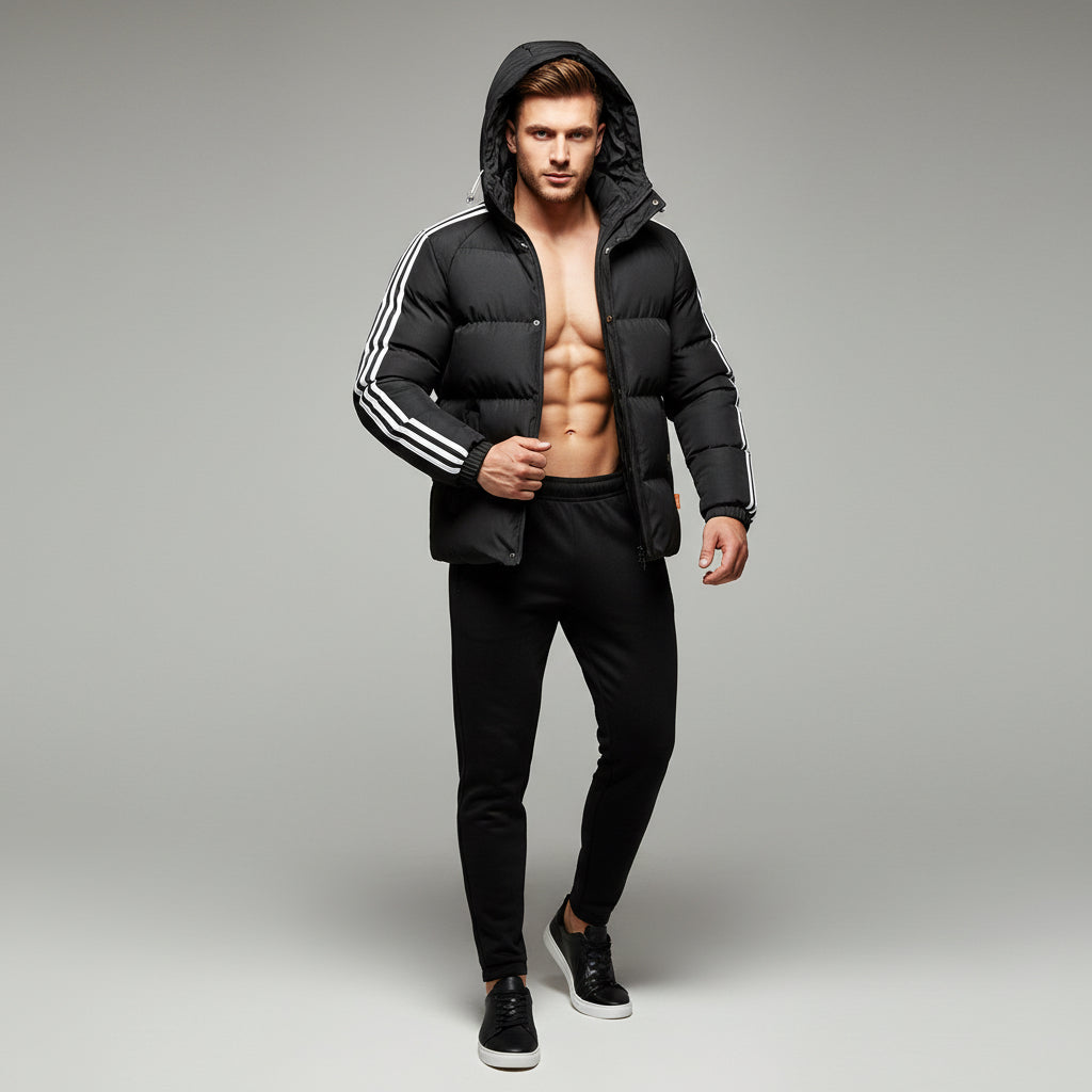 Casual Warm Cotton Padded Clothes Men