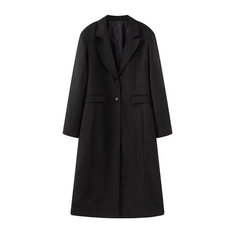 Casual Simple Suede Overcoat
