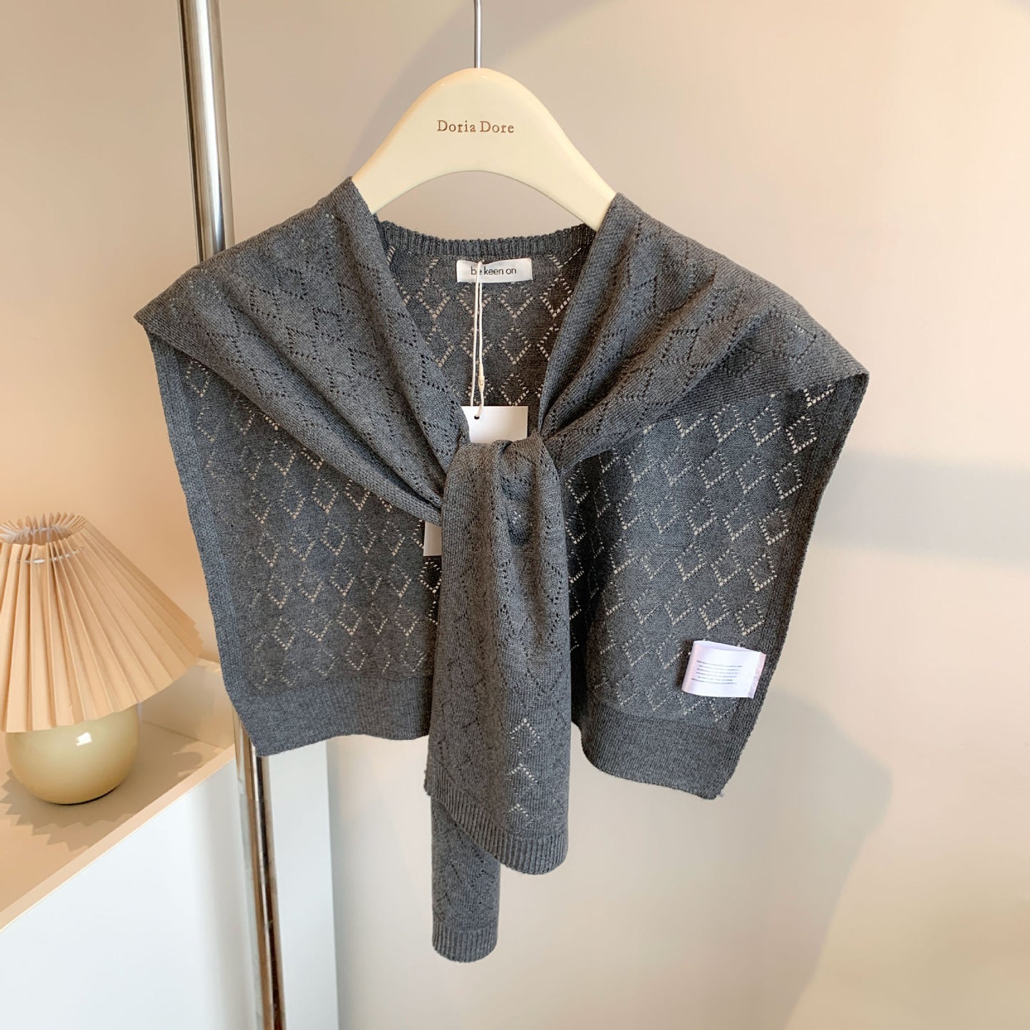 All-match Scarf Outer Wool Detachable Collar Shoulder