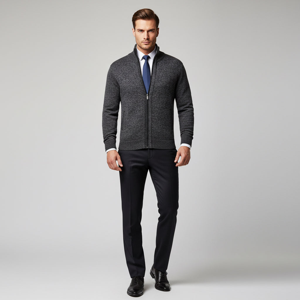 Solid Cardigan Sweaters Coat