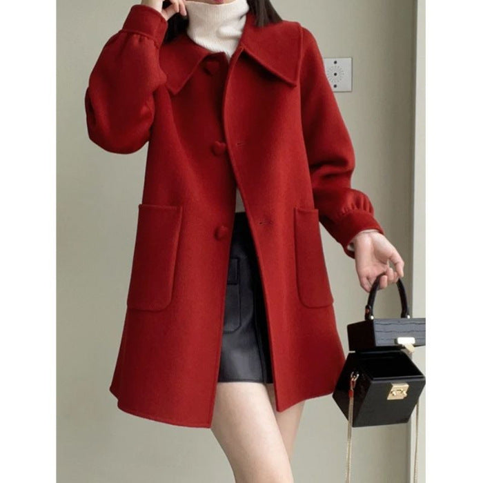 Slim Fit Woolen Coat