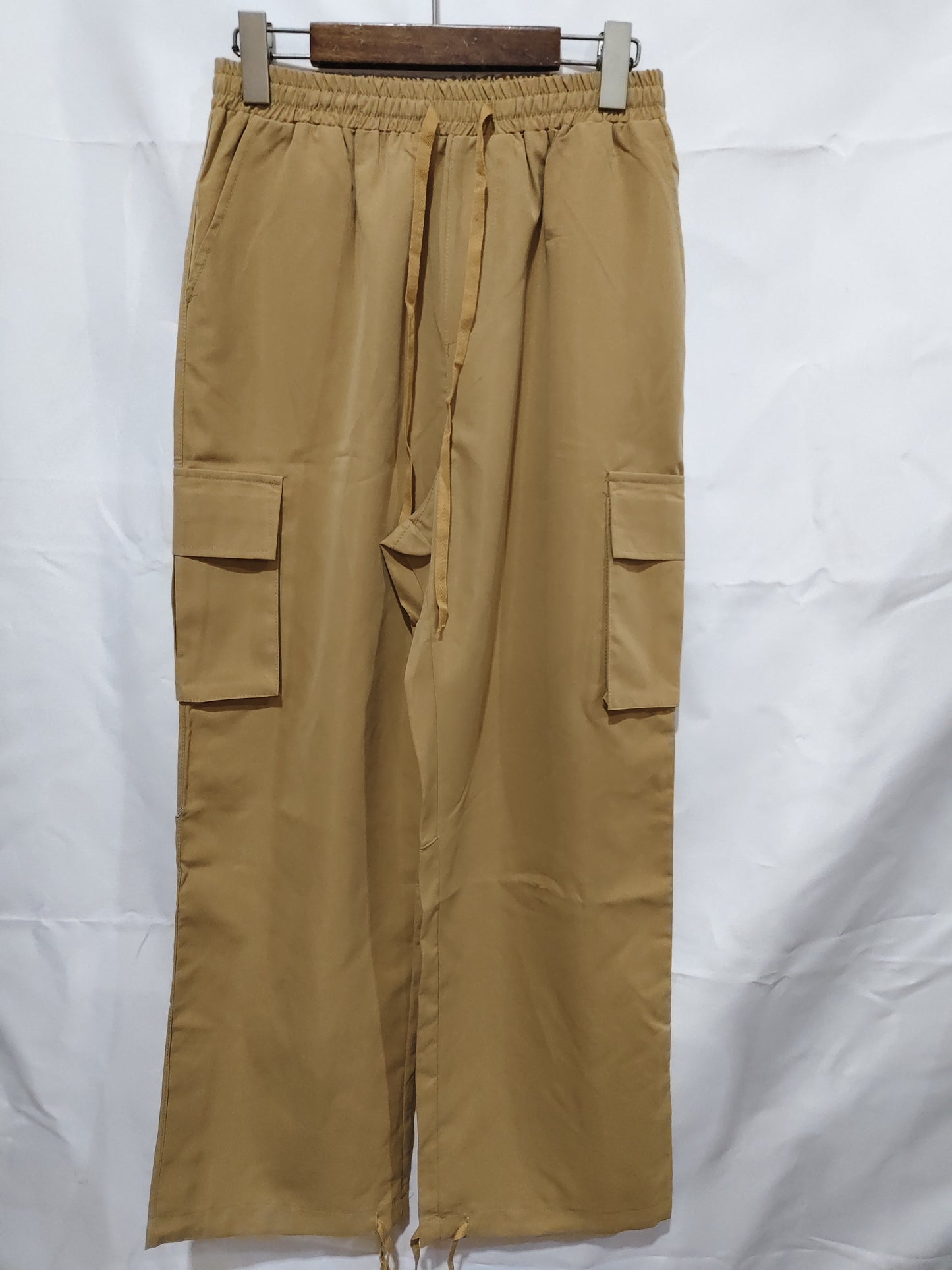 Men's Workwear Drawstring Multi-pocket Casual Pants