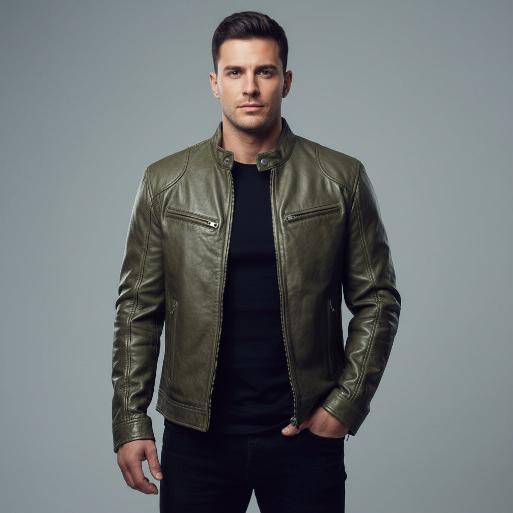 Pu Leather Coat