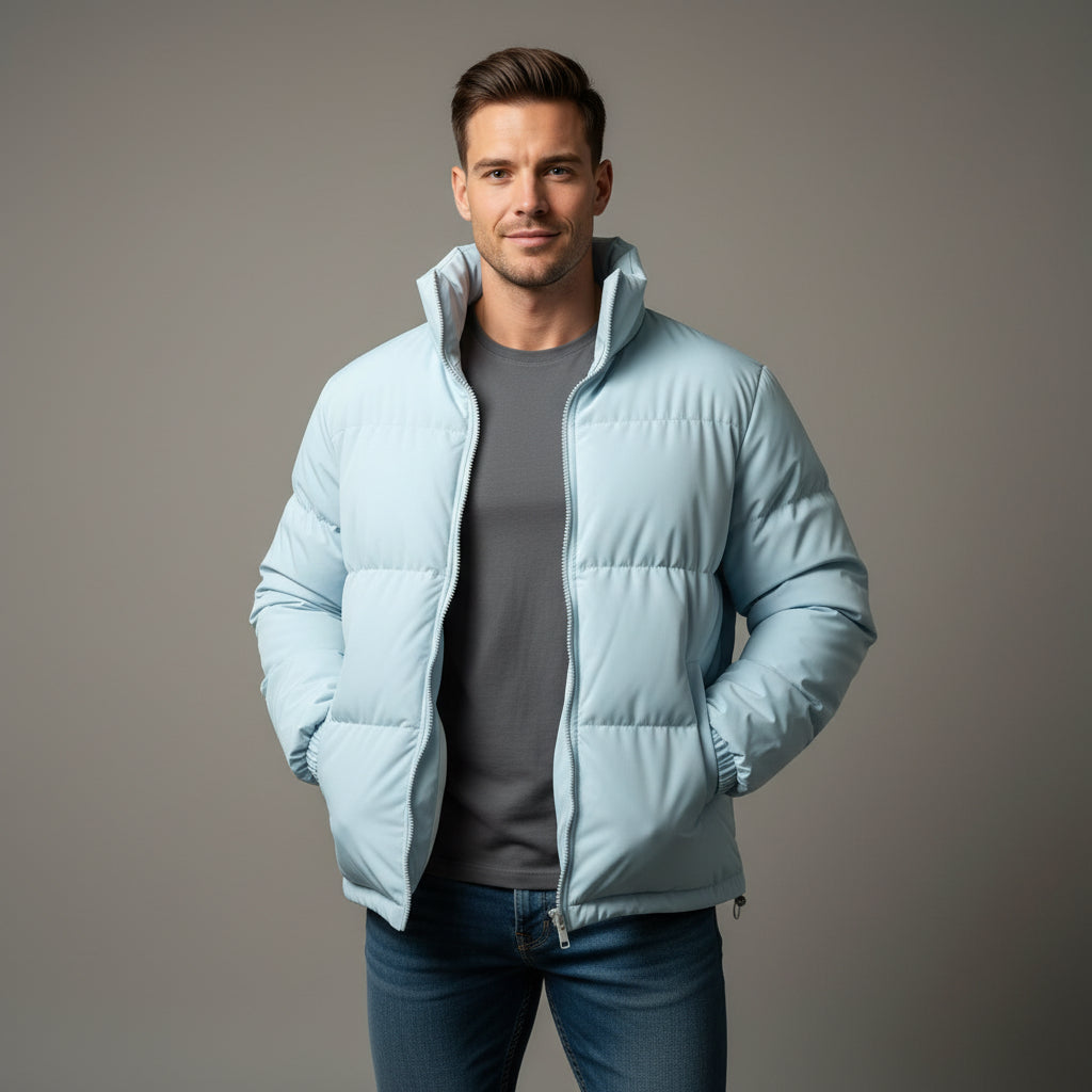 Thick Warm Down Casual Loose Cotton Padded Jacket Couple
