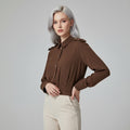 Women's Fashionable All-match Shoulder Strap Shirt