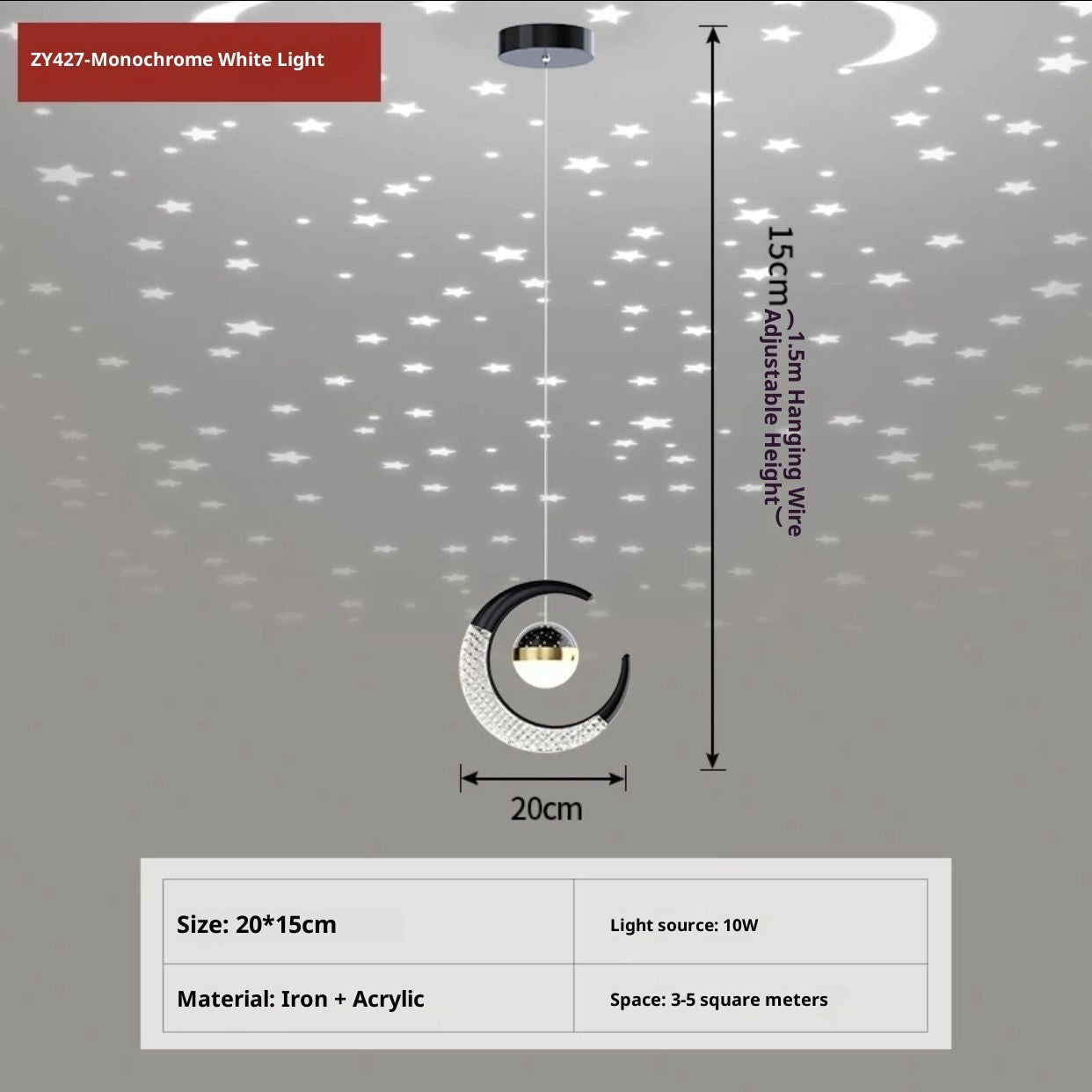 Adjustable Pendant Light