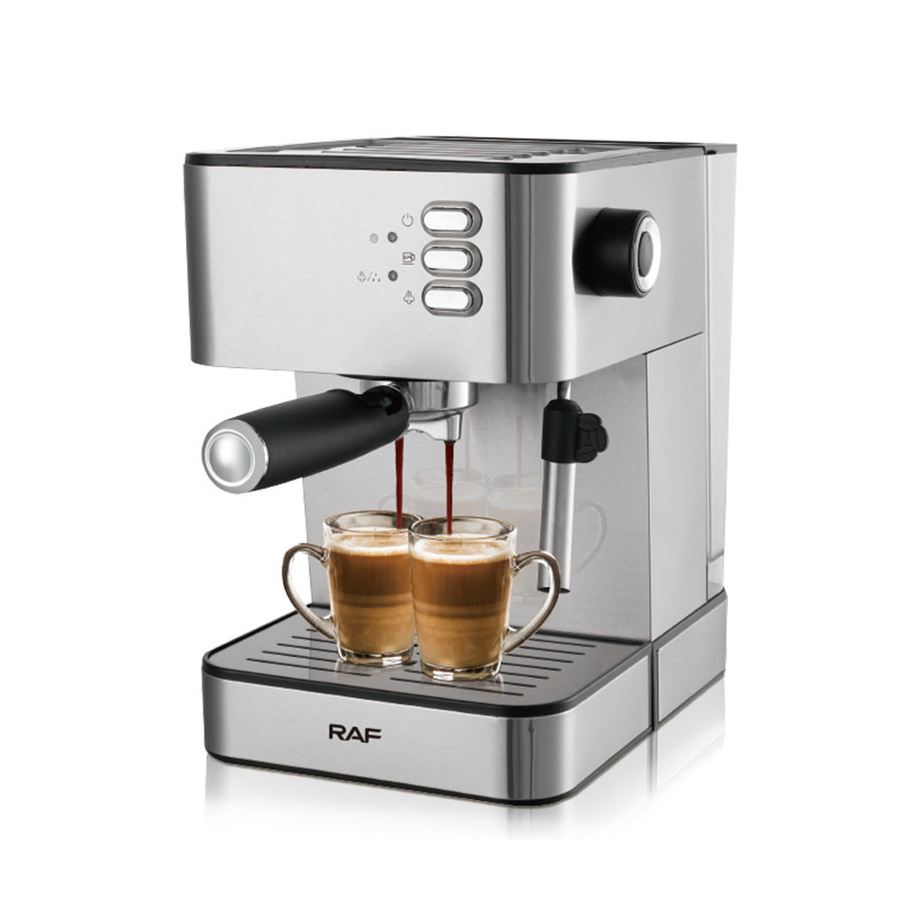 Italian-style Coffee Machine With Milk Froth 19Bar Semi-automatic