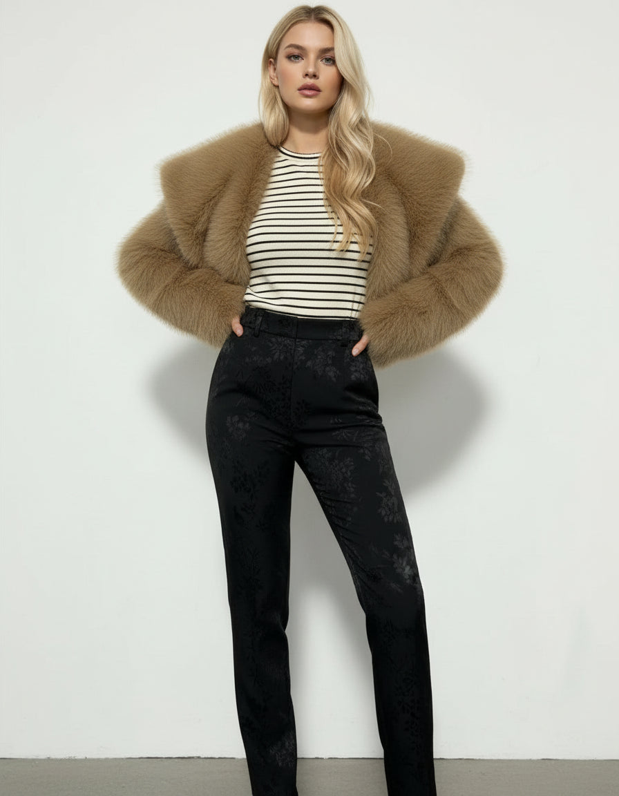 Fur Coat Women's Long Sleeve