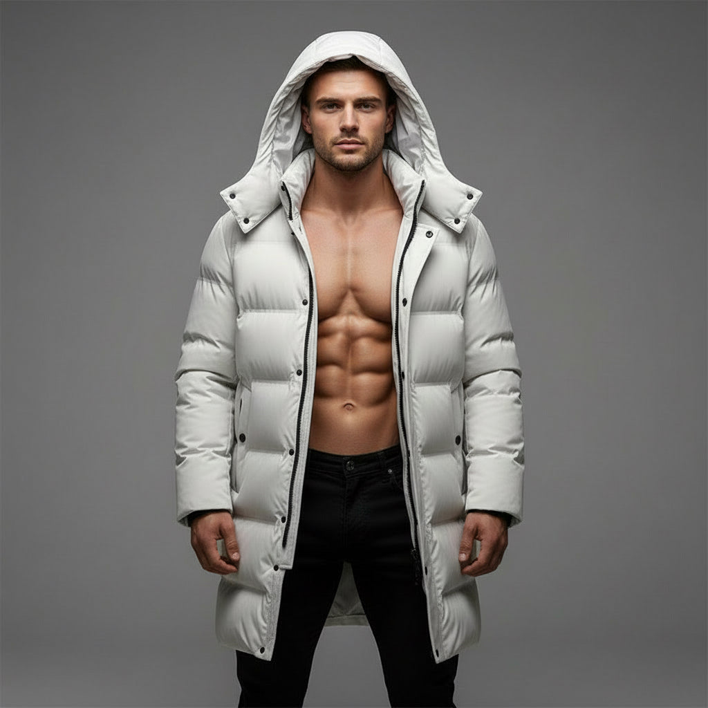 Mid-length Thick Jacket Coat