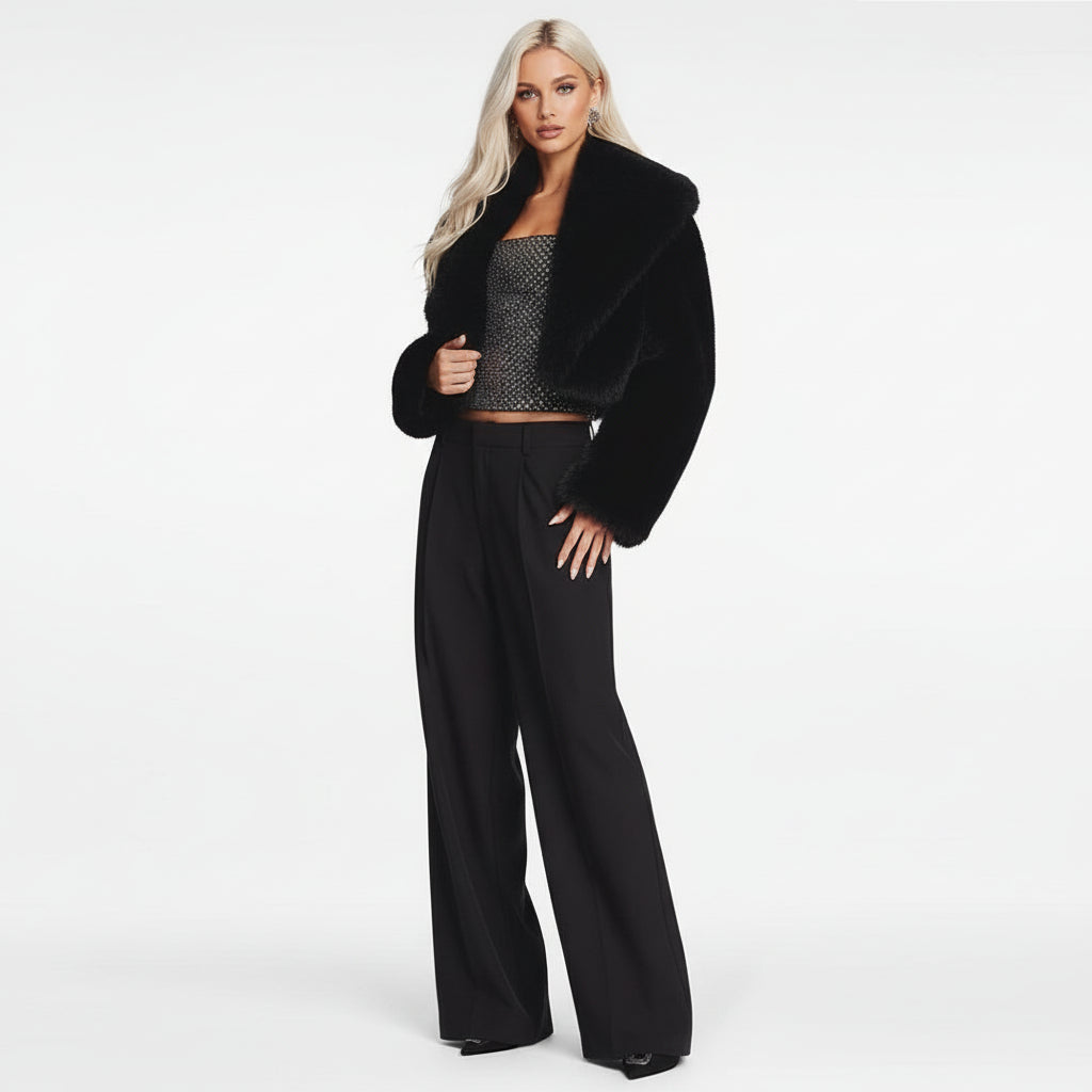 Fur Coat Women's Long Sleeve