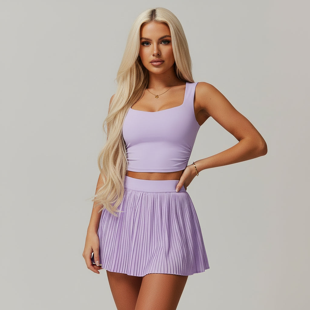 Eco-friendly Active Skirt Set