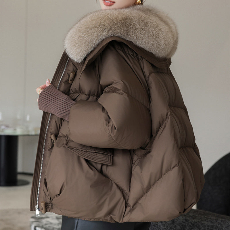 Short Fur Jacket Coat