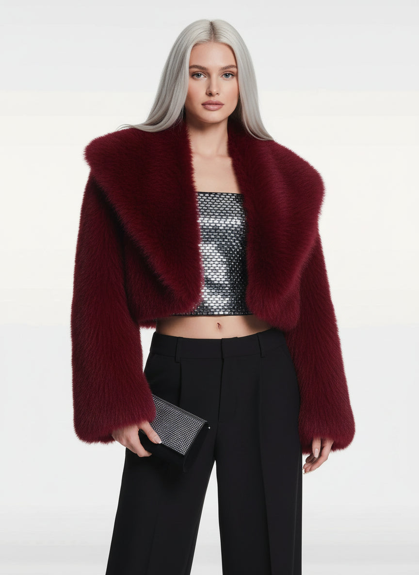 Fur Coat Women's Long Sleeve
