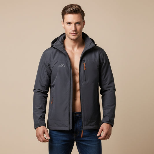 Casual All-matching Loose Hooded Jacket Coat