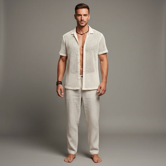 Mesh Short Sleeve Shirt