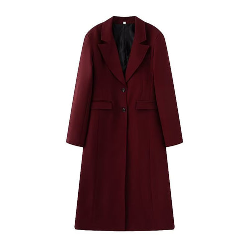 Casual Simple Suede Overcoat