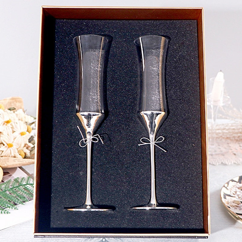 Goblet Gift Couple Wedding Couple Cups Wine Set Suit