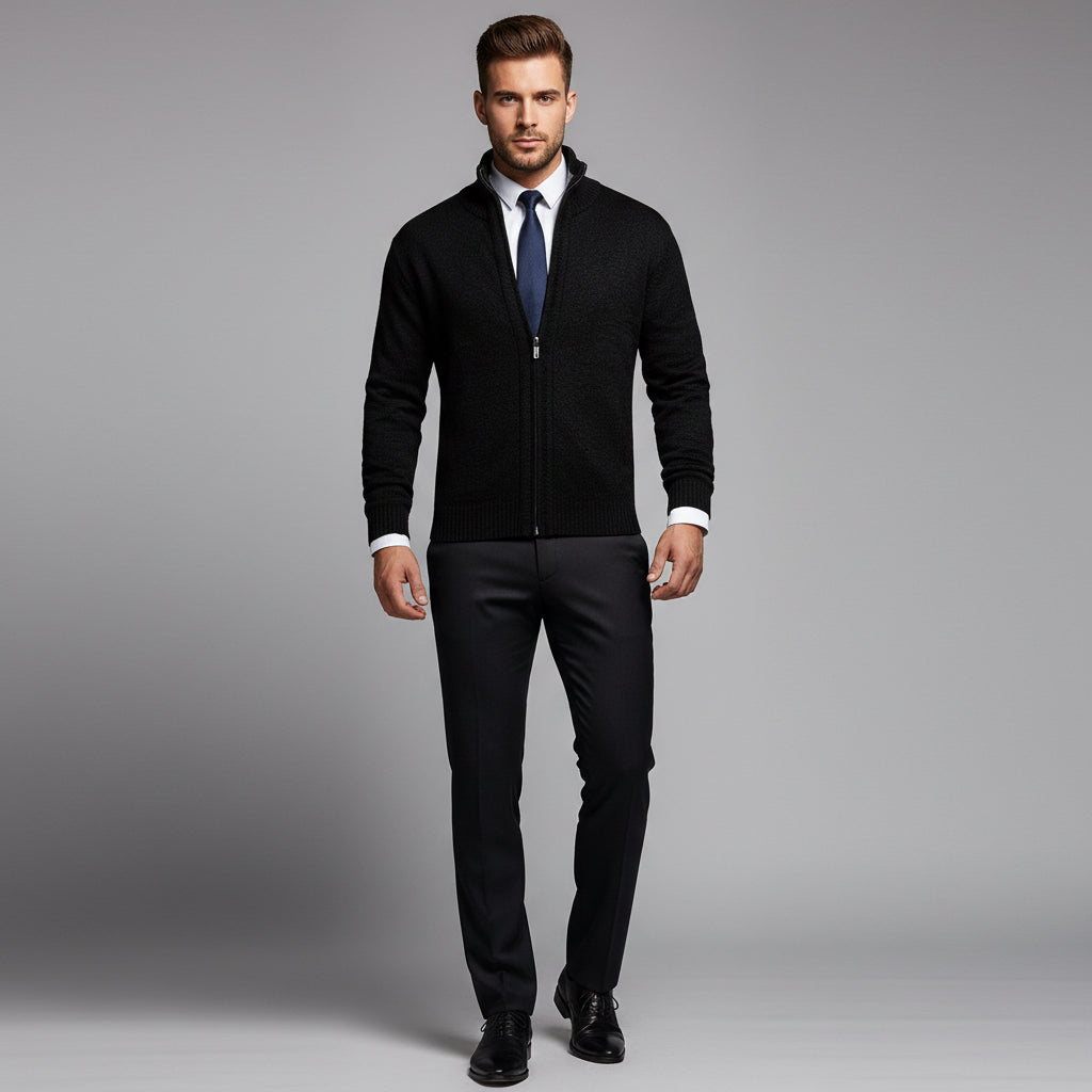 Solid Cardigan Sweaters Coat