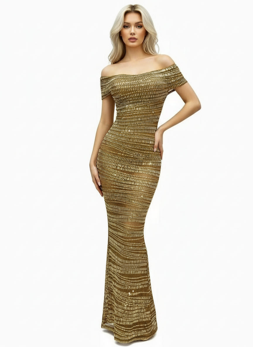 Luxury Rhinestone Dress